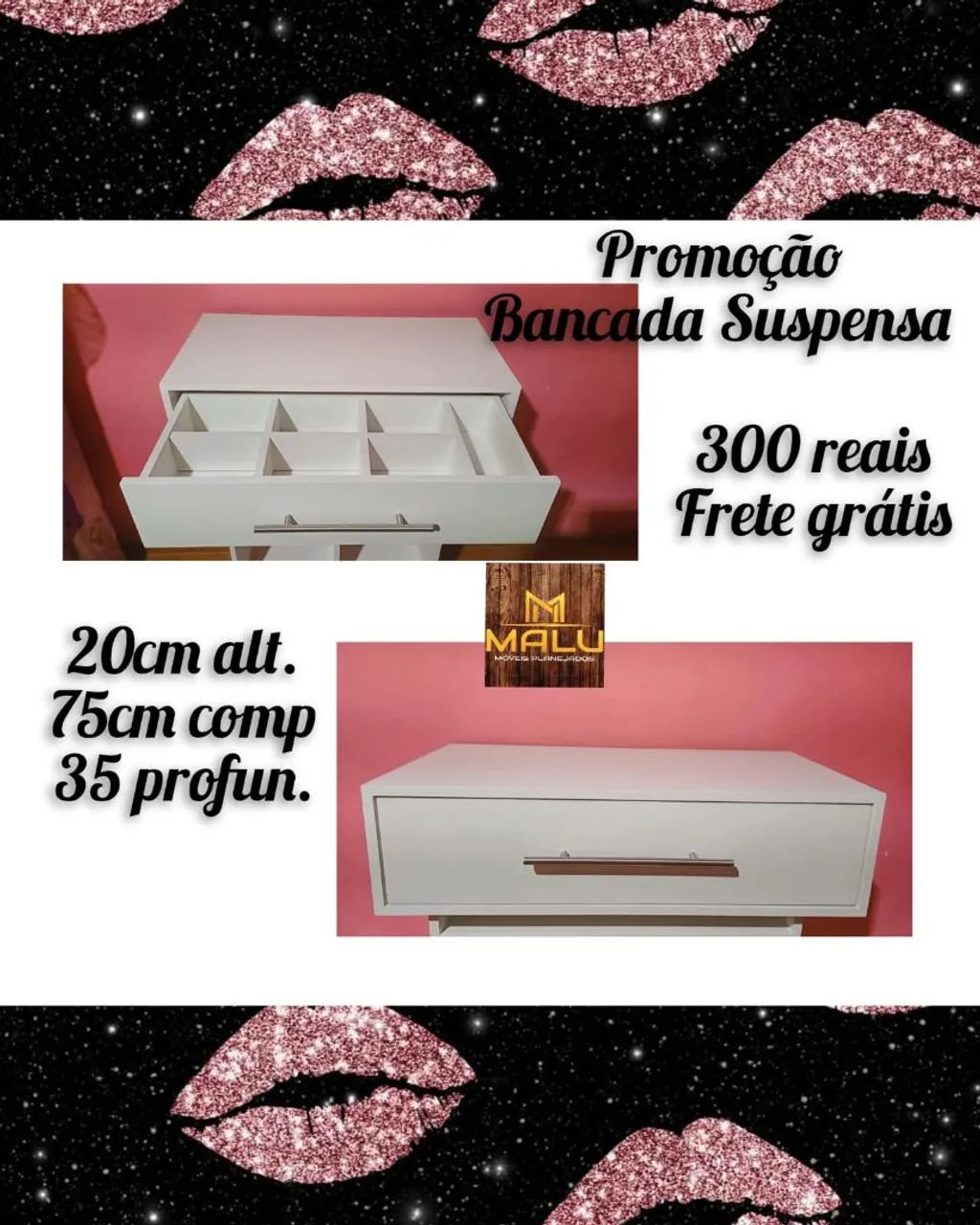 Bancada suspensa 