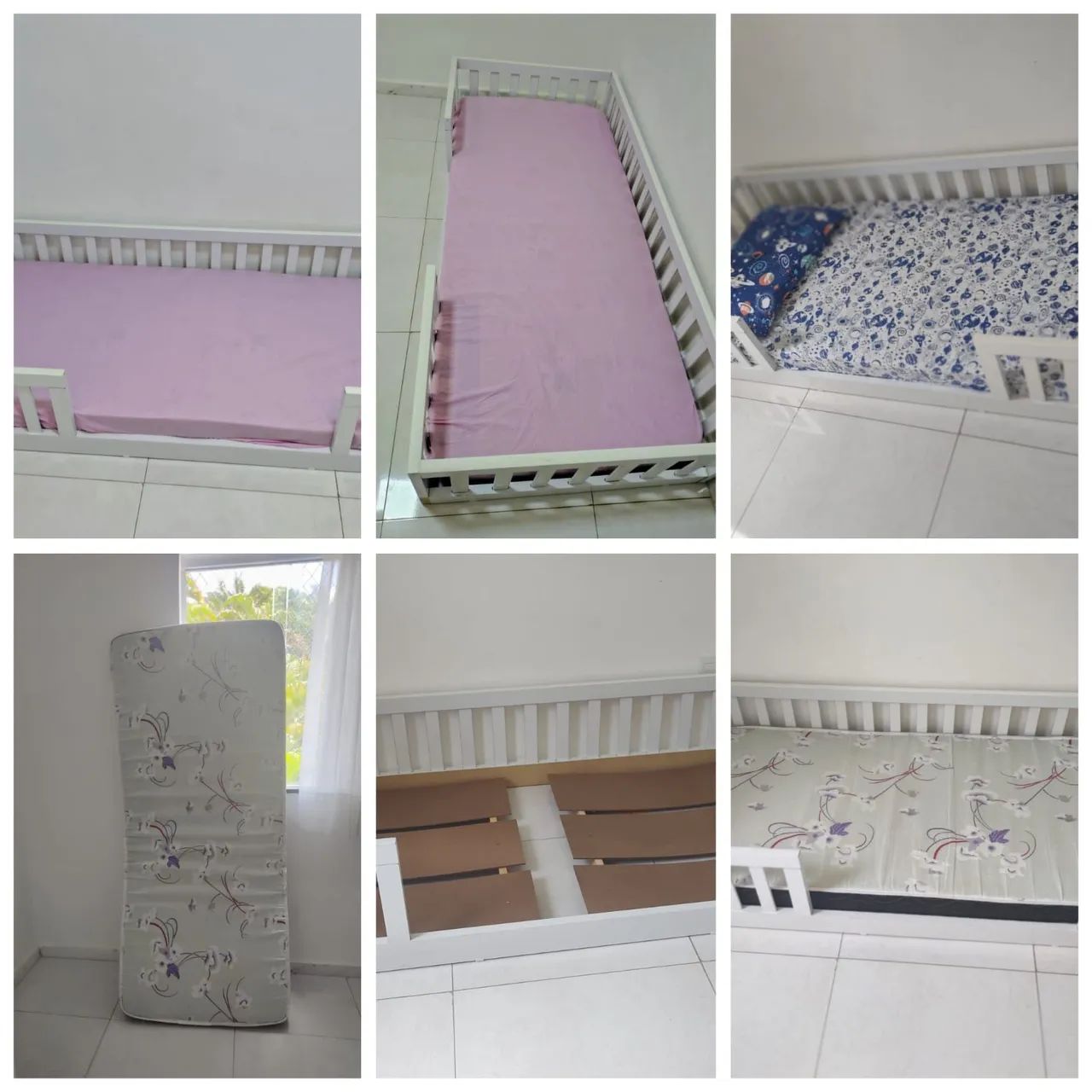 Cama Montessoriana Infantil+ colchão 