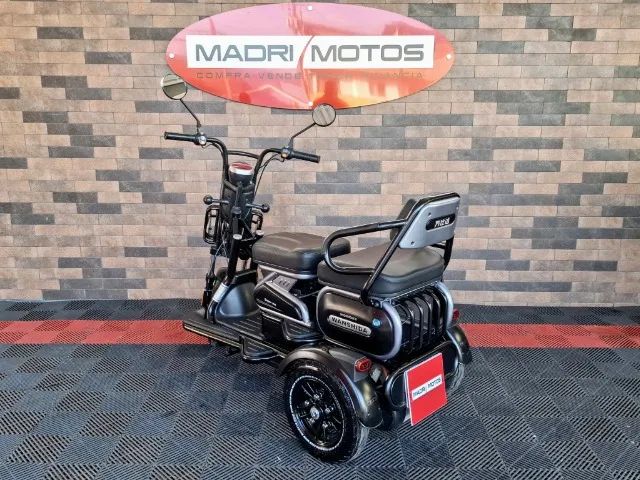 TRICICLO ELÉTRICO WANSHIDA PD-U1 800W LITIO 0KM - Foto 5