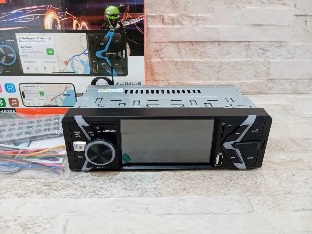 Central Multimídia 1 Din Tela 4" Touch Screen Lehmox LEY-1920A