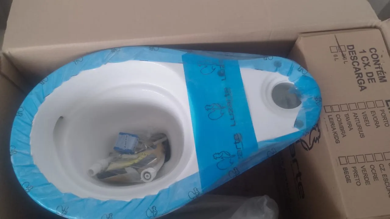 Vaso Sanitário Infantil Luzarte