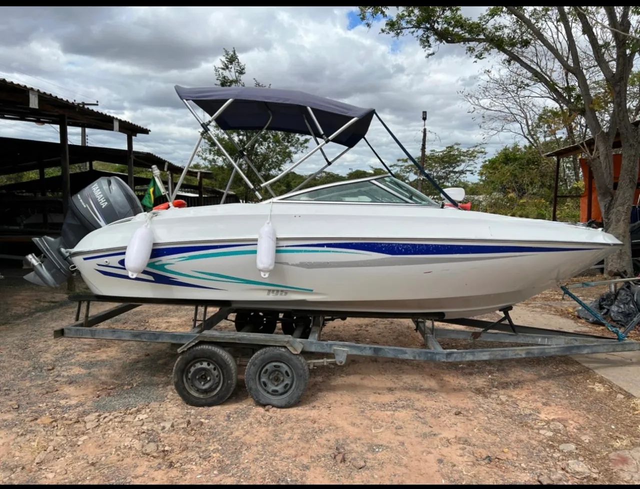 Lancha 195 Ventura, 2008 motor 115hp 2013 registrada na Capitania  - Foto 3