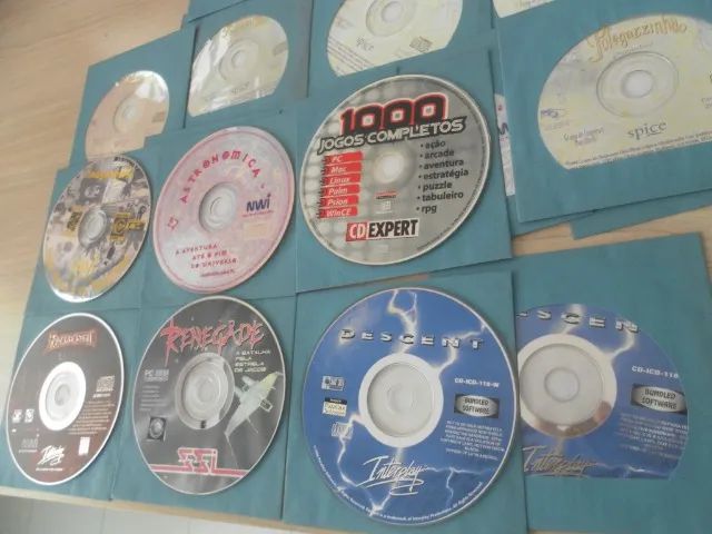 20 CDs Jogos Originais DESCENT, ASTRONOMICA e mais jogos, antigos (RARO) - Foto 4