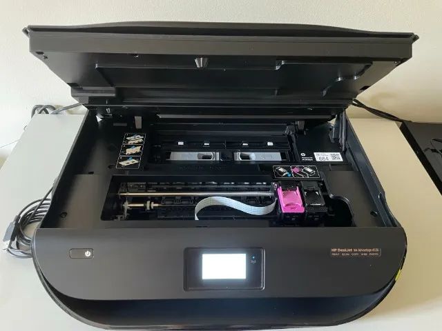 Impressora Multifuncional HP DeskJet 4536 - Colorida, Wi-Fi, USB - Jato de Tinta - Foto 4