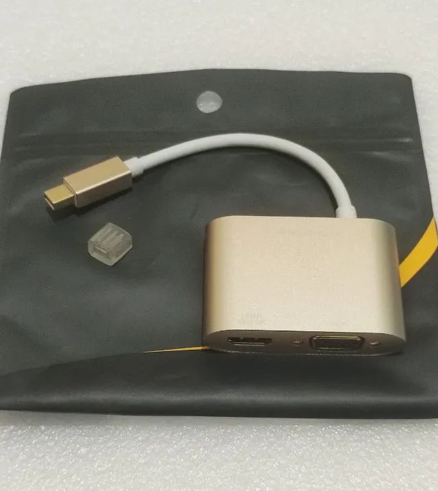  Mini Displayport para HDMI 4k / VGA 1080p - MacBook - Pc - Notebook - Original - Foto 2