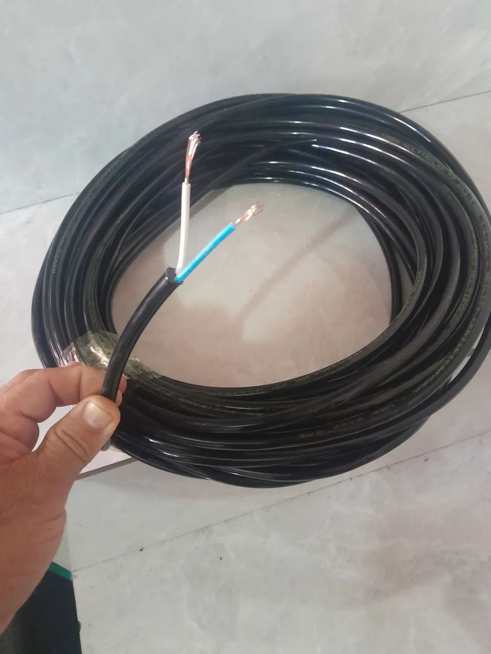 25 metros de cabo pp 2,5mm ( duas vias ) - Foto 2