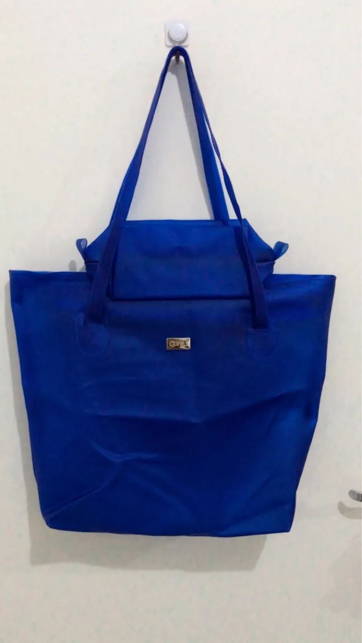 Bolsa de Praia com Necessaire em Silicone Nanai