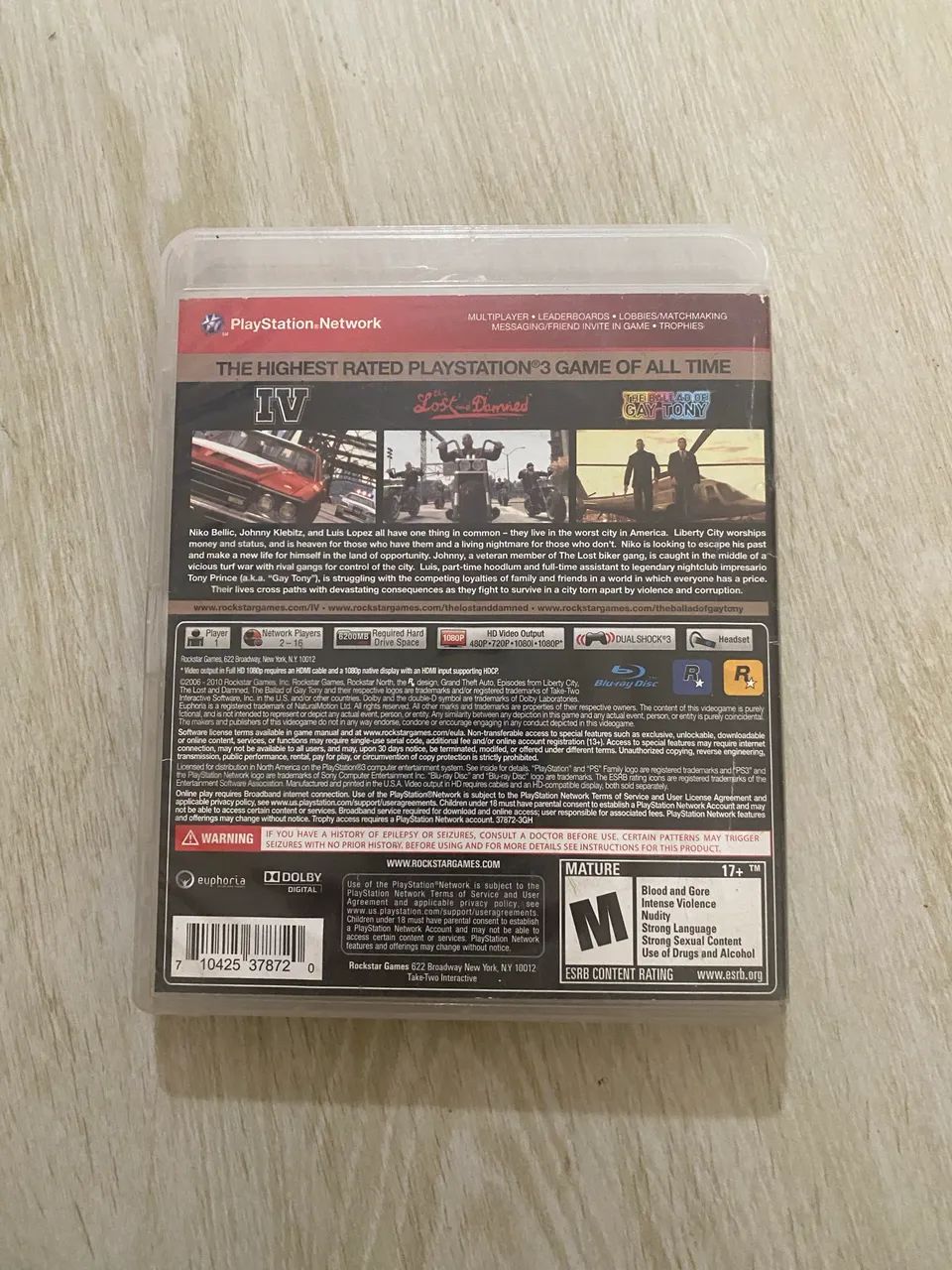 Jogo ps3 GTA coleccion