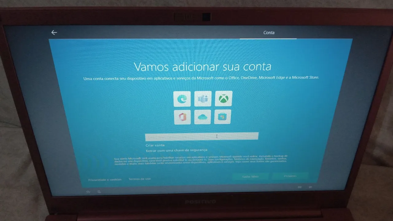 Notebook Positivo -