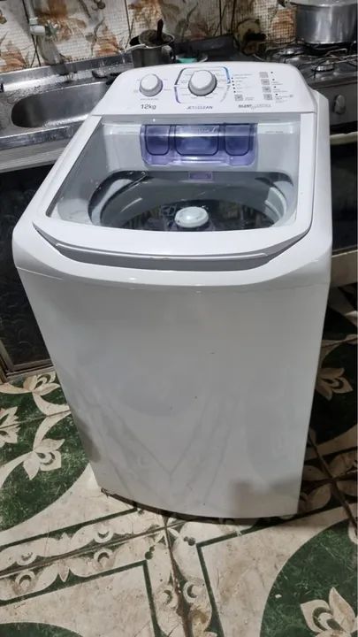 Máquina de Lavar Roupa 12kg Electrolux - JetClean - Silent - Foto 2