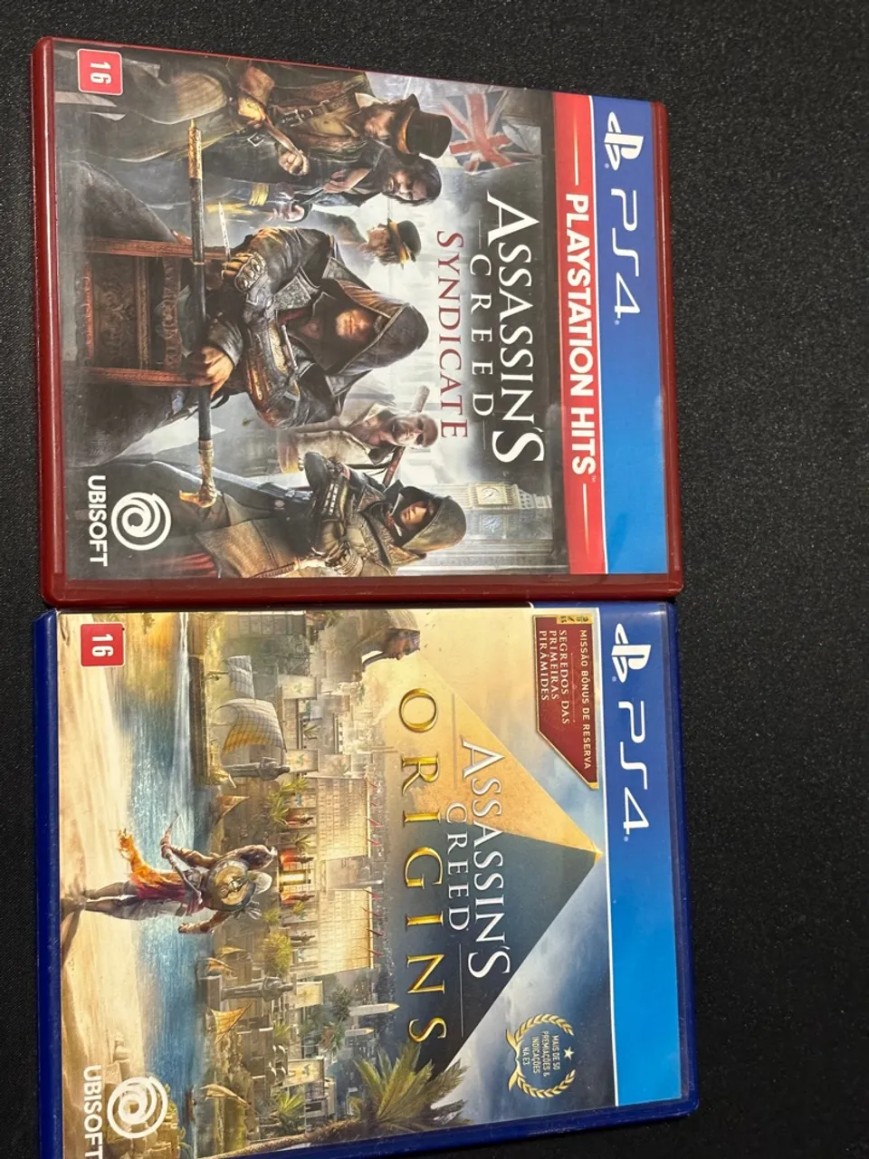 Assassin's Creed Syndicate e Origins - PS4