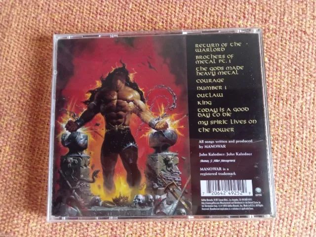 CD Importado: Louder Than Hell by MANOWAR - Foto 5