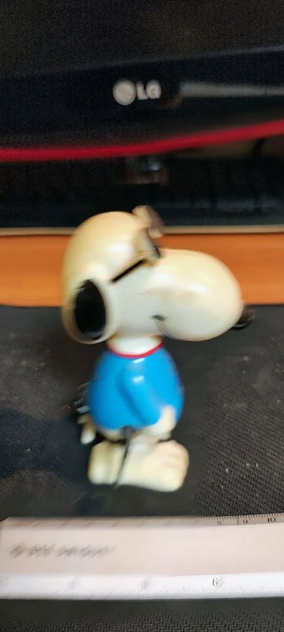 Vintage , Snoopy a corda década 60 - Foto 4