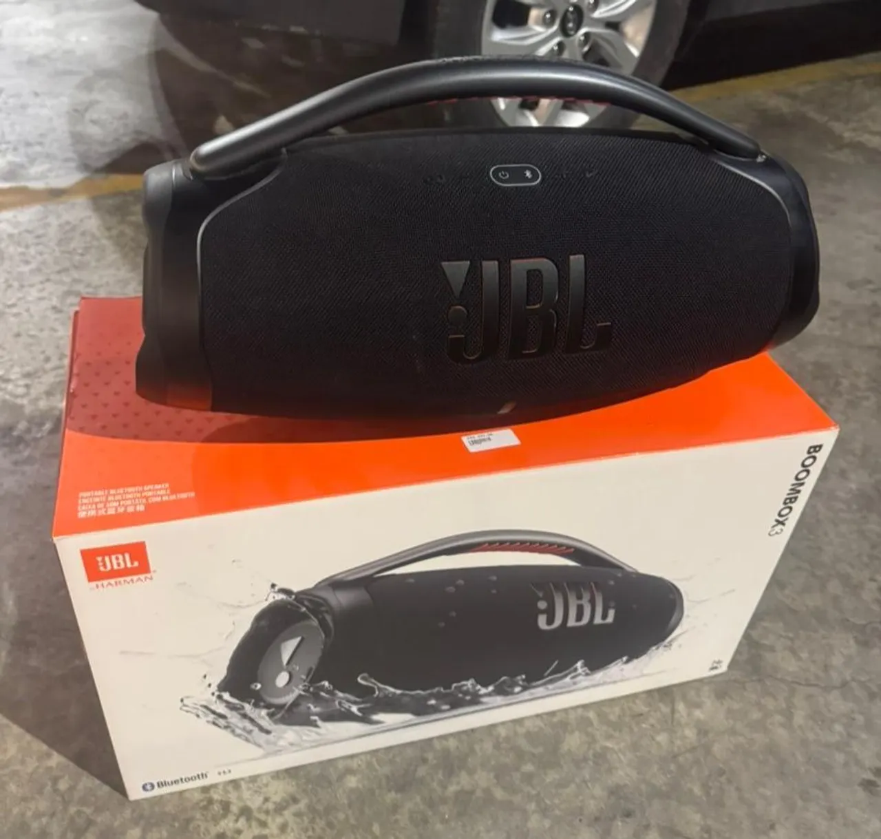 Caixa de Som JBL Boombox 3 - Novo Seminova