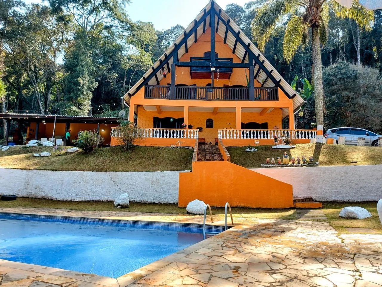 Aluga-se Sítio por temporada piscina climatizada Terra Preta Mairiporã SP.  - Foto 4