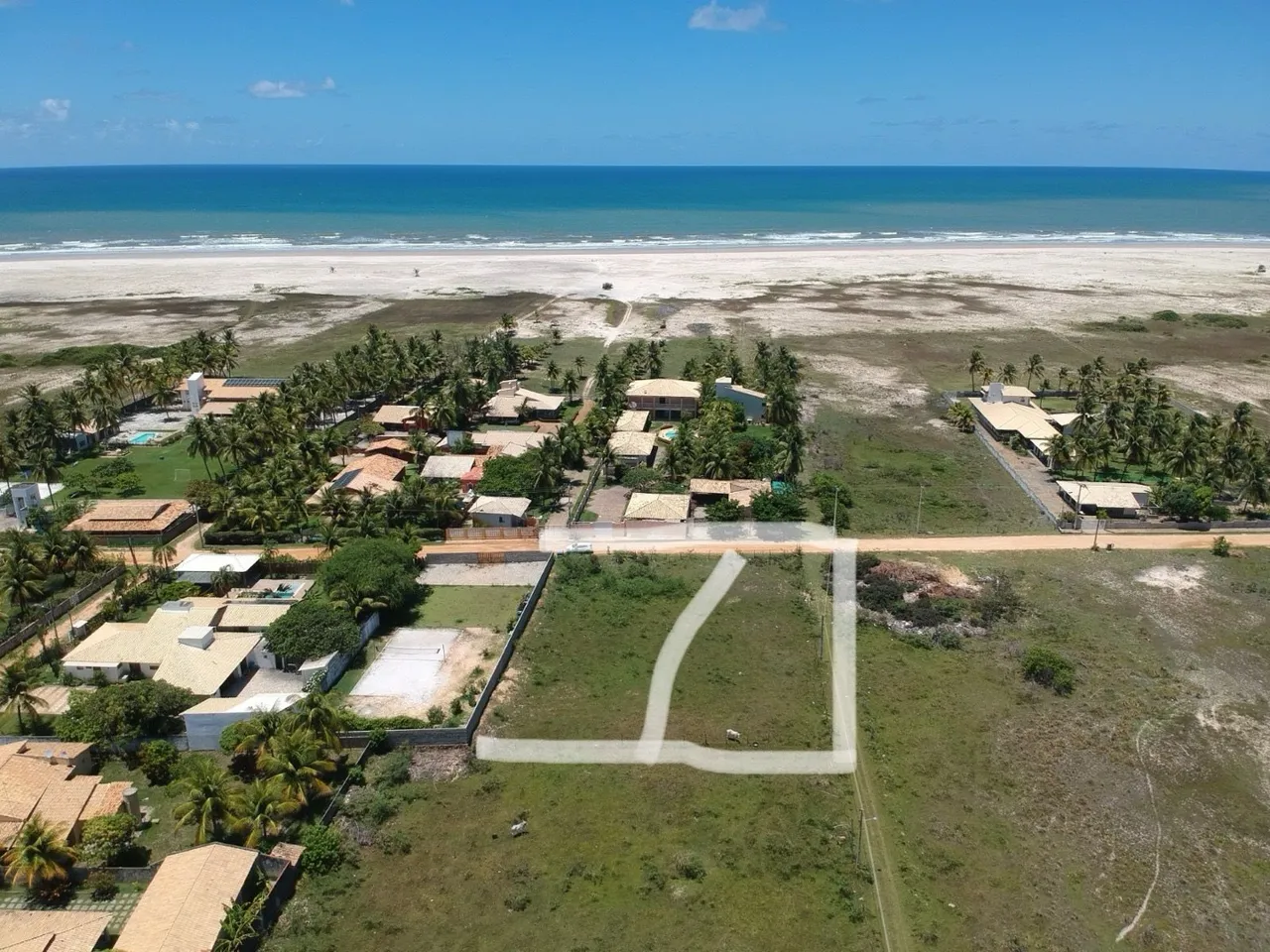 Praia das Dunas/Praia do Saco Terrenos Escriturados