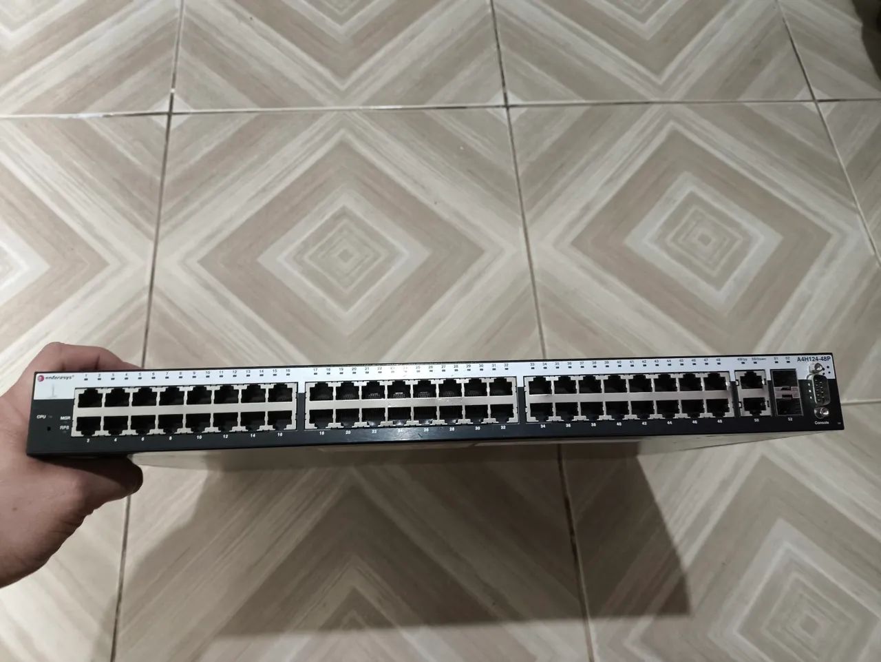 Switch Enterasys 48 Portas POE 10/100 A4H124-48P<br> - Foto 3