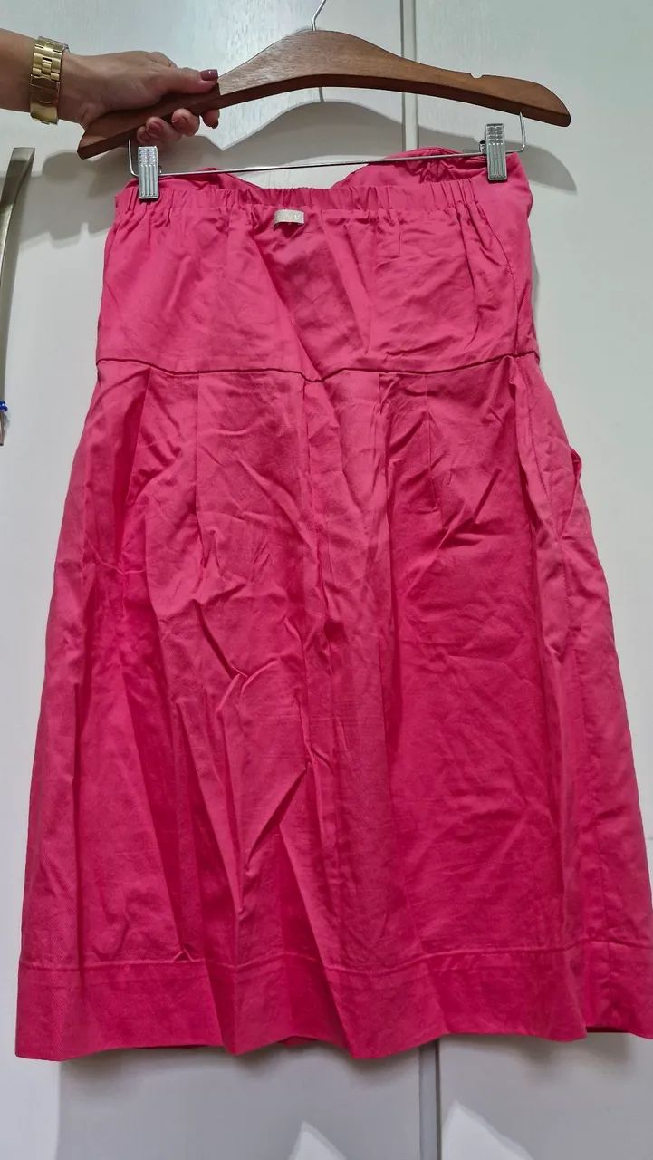 Vestido "tomara que caia" rosa - Cantão - Foto 3