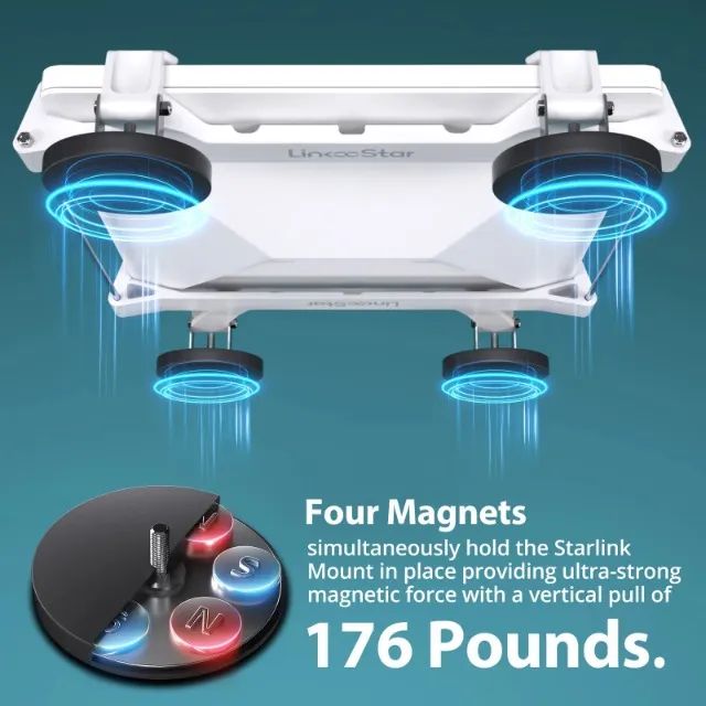 Suporte Magnético Starlik Mini Com Imãs - Foto 4