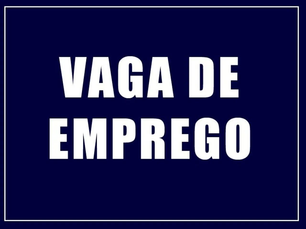 Vaga de emprego