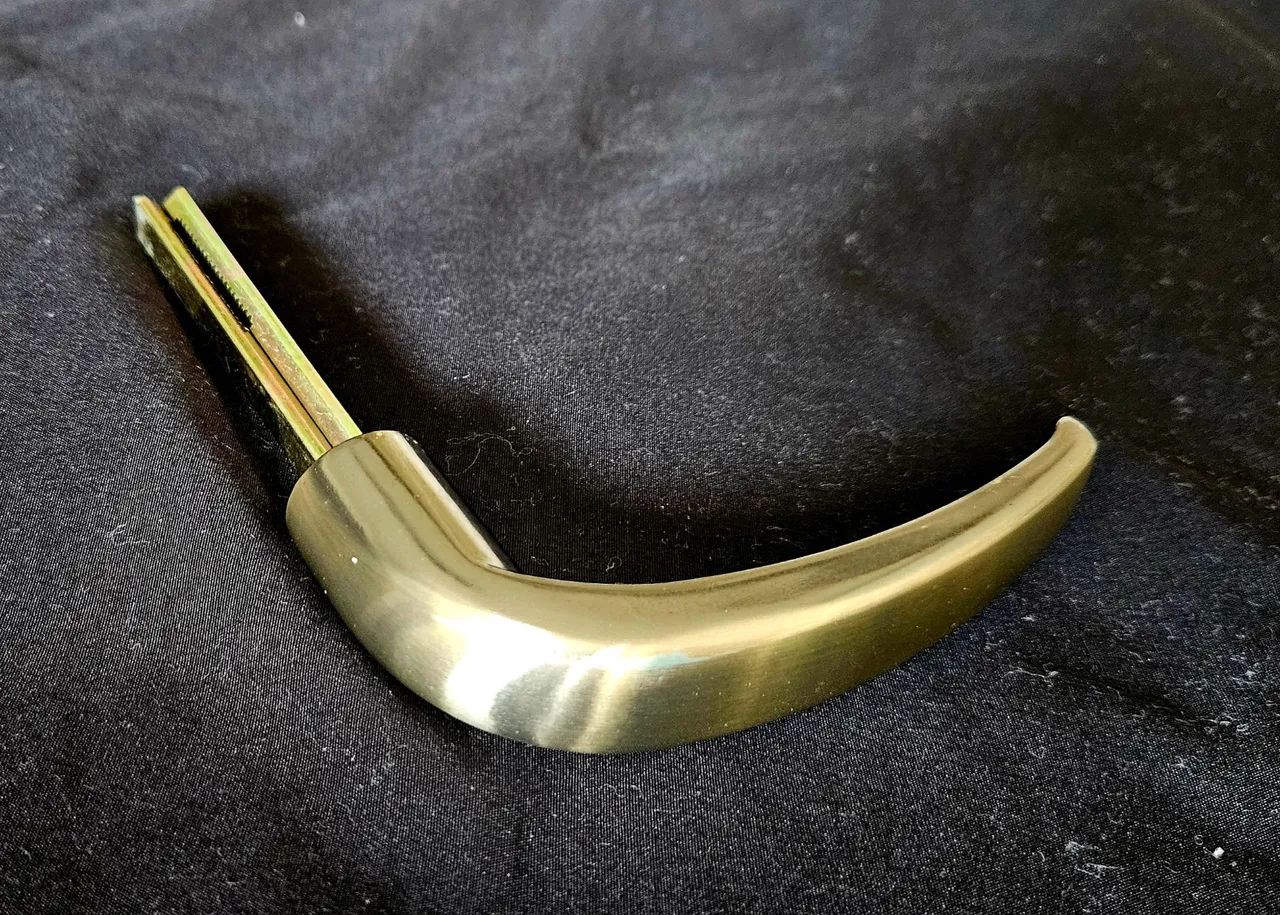 Fechadura Maçaneta Interna De Aço Zamac Galaxy 4183 Com Roseta