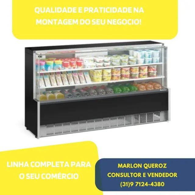 Balcão Refrigerado 2M Gelopar 2 Placas