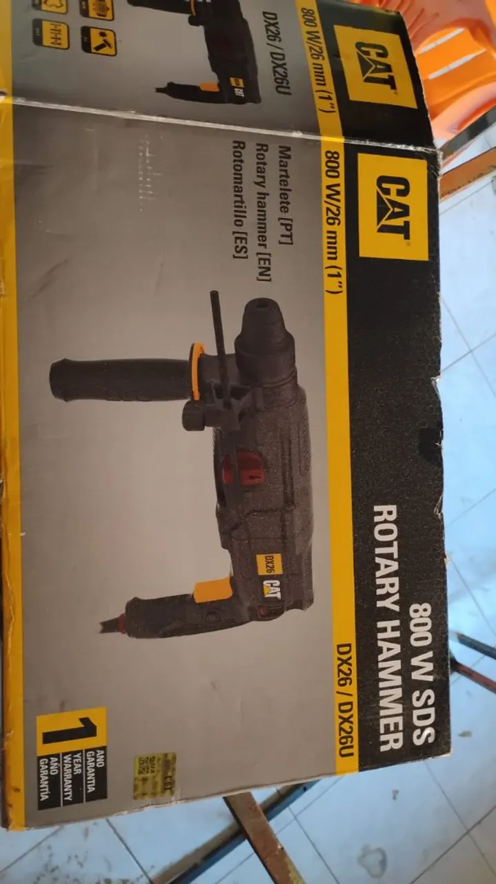 Martelo Demolidor CAT 800w $500