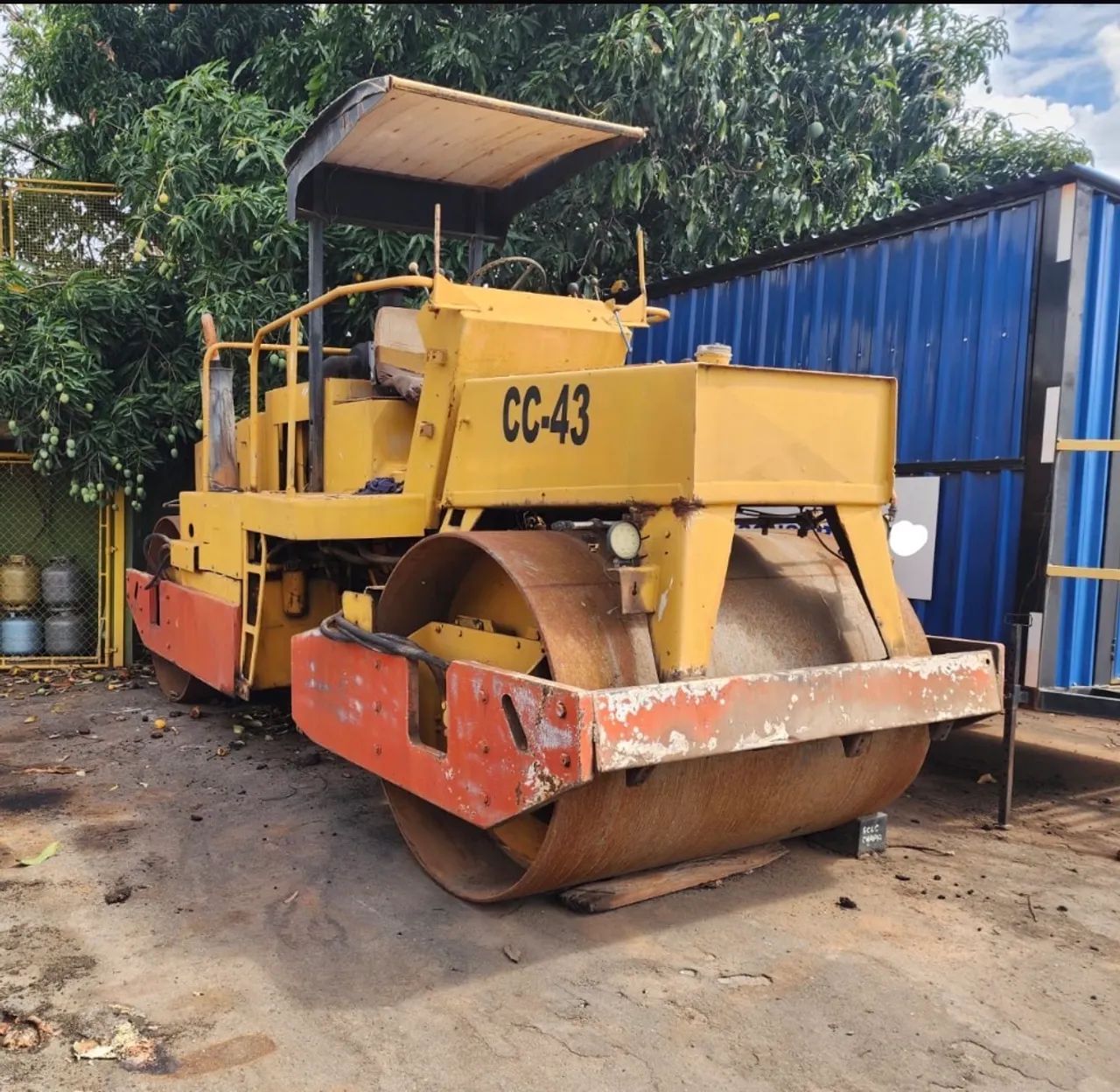 Rolo Compactador Dynapac CC43 ano 1999 Chapa / Chapa, Tandem, em SP