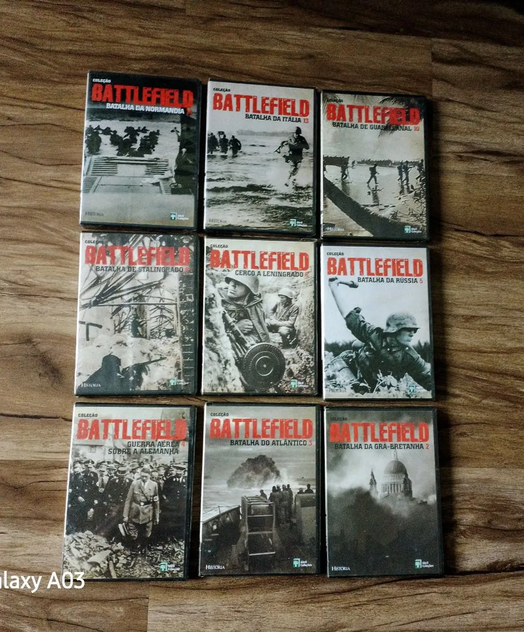 Coleção Battlefield - Documentários de Guerra em DVD