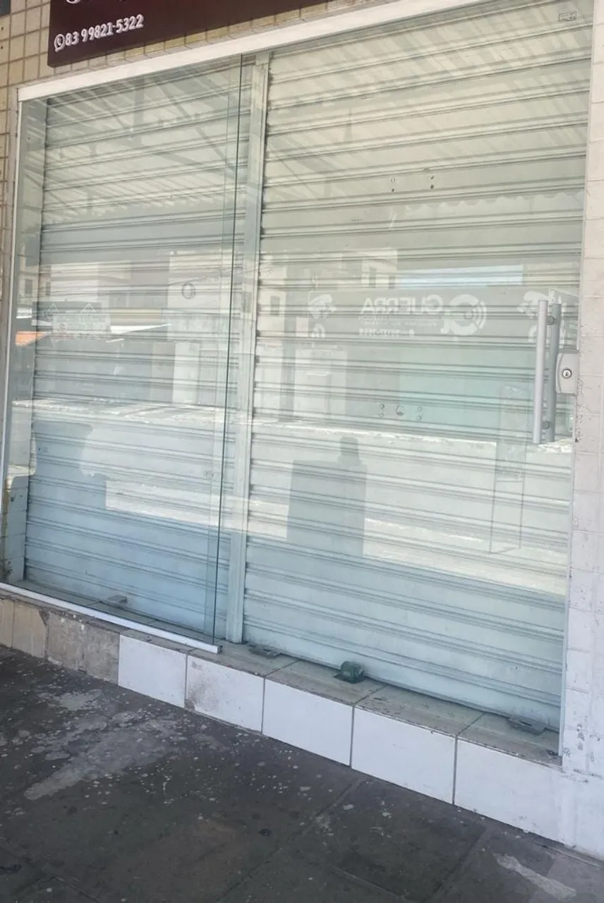 Porta de vidro para loja