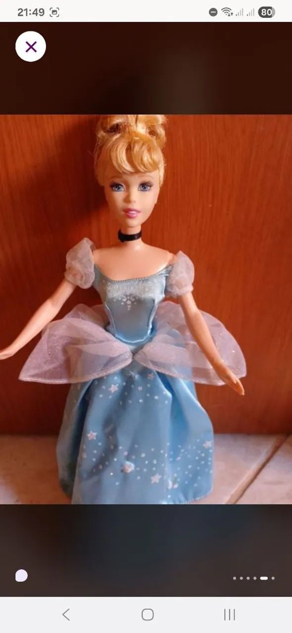 Boneca Cinderela - Original Disney