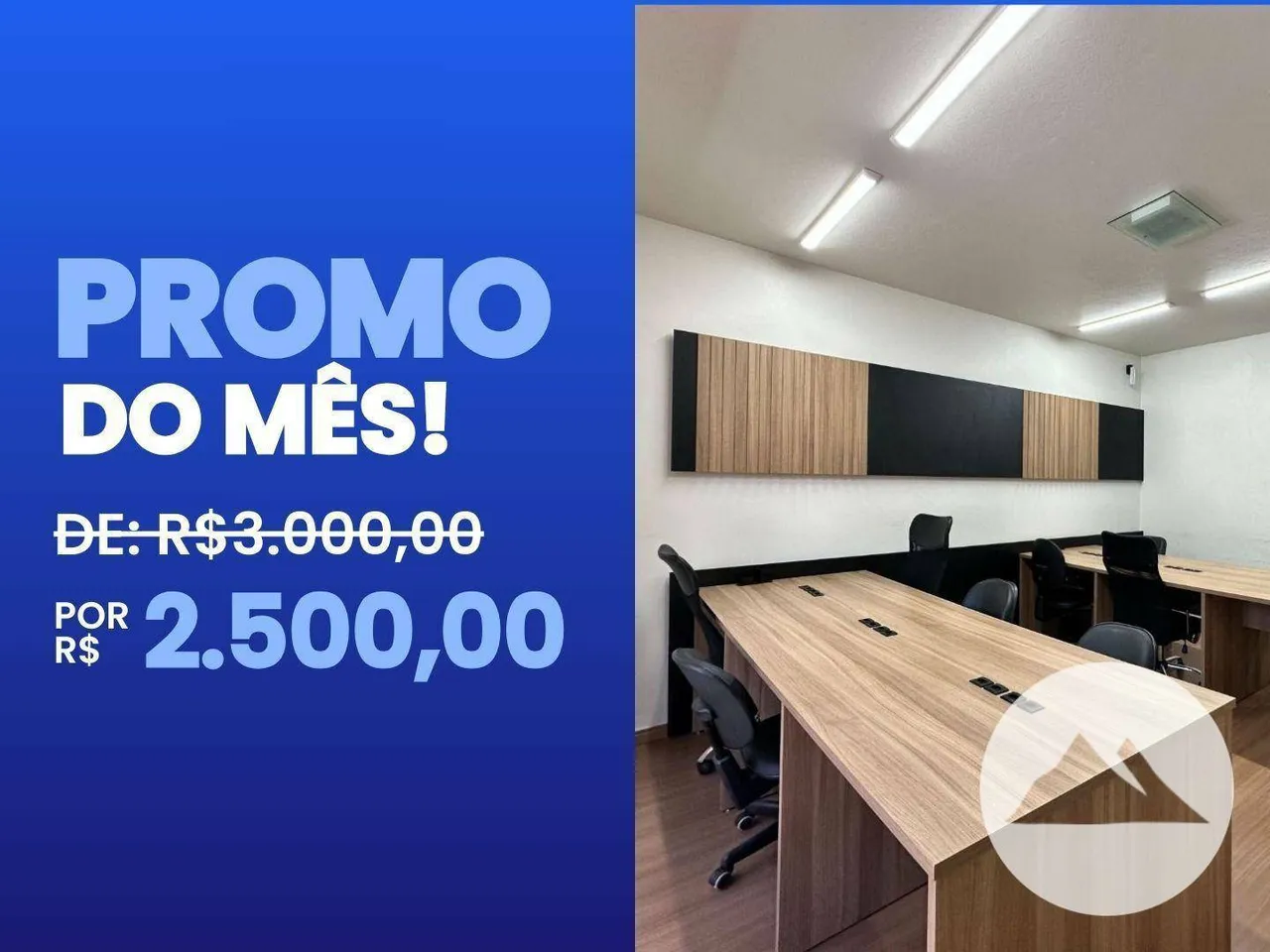 Sala para alugar R$ 3.000/mês - Água Verde - Blumenau/SC