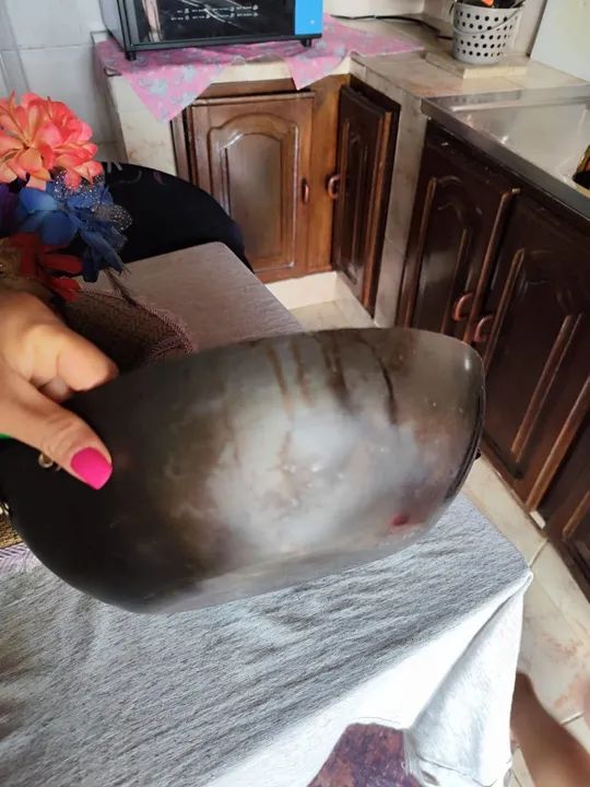 Wok de Aço Carbono - Ideal para Cozinhar - Foto 3