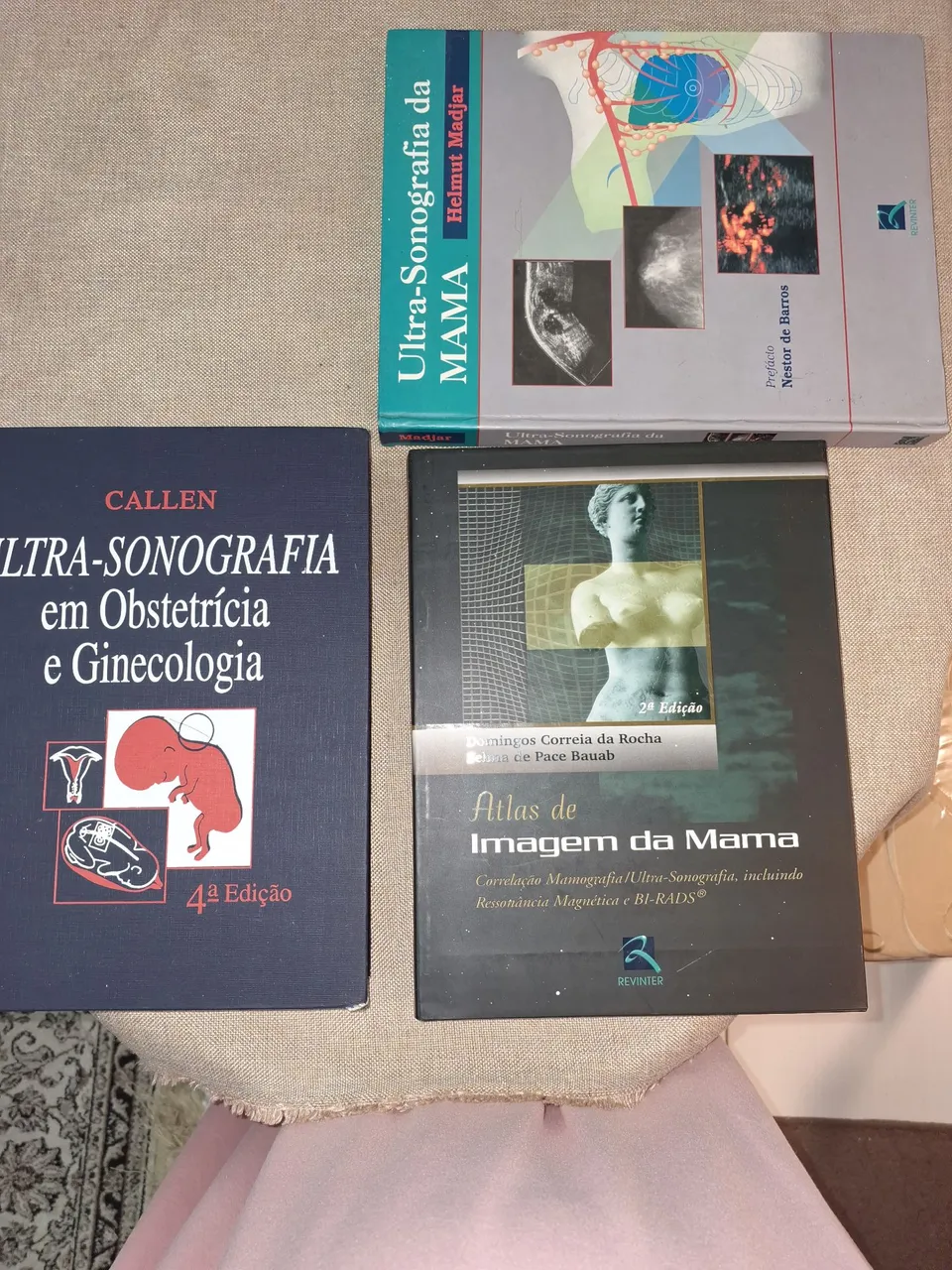 Livros de Ultrassonografia e Ginecologia