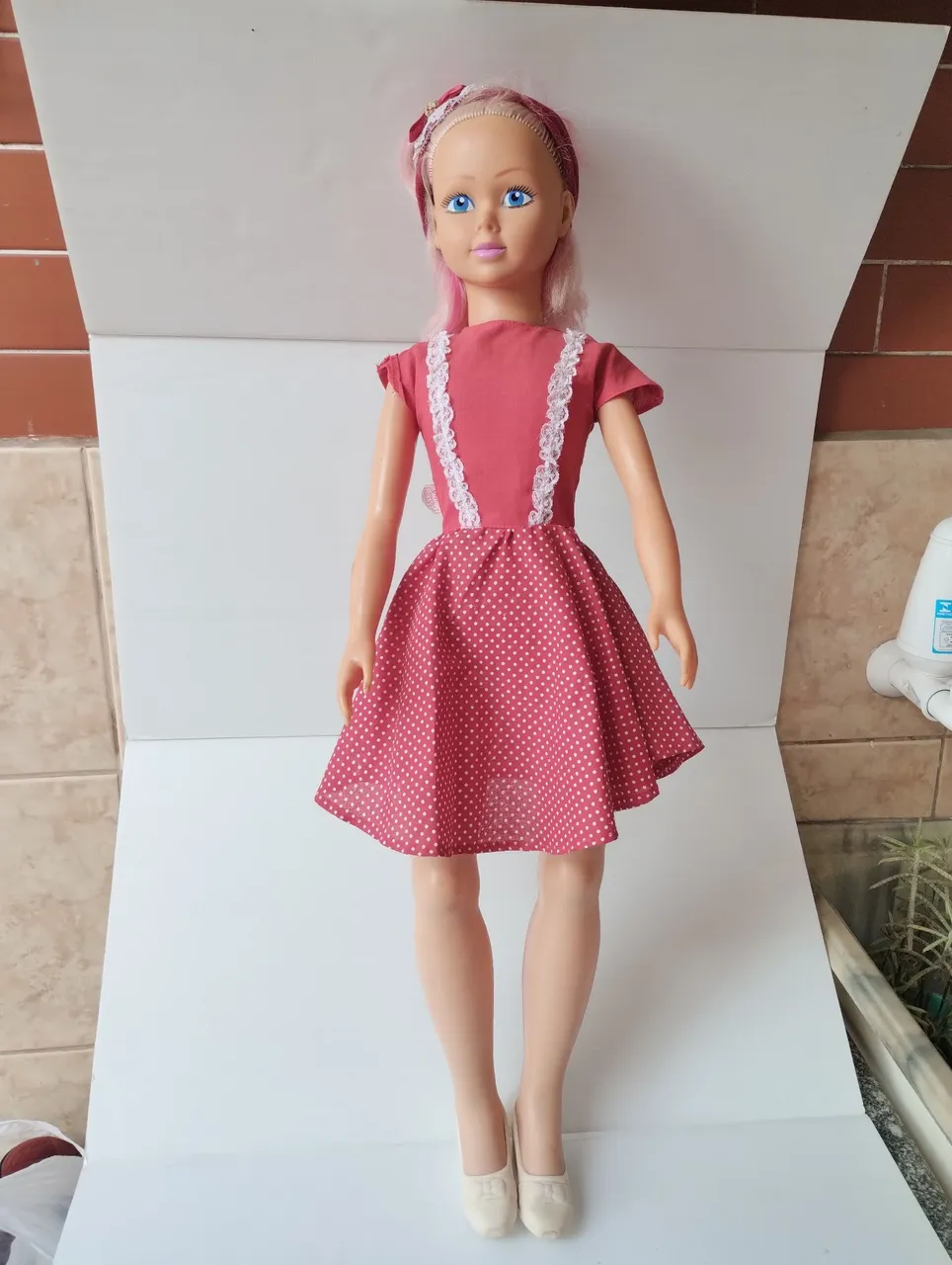 Boneca gigante que fala Stephany - Oficial Baby Brink 80cm (impecável)