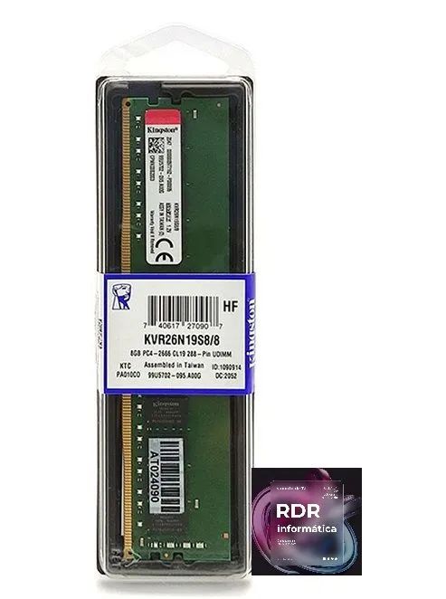 Kingston 8gb ddr4 2666mhz (lacrada)