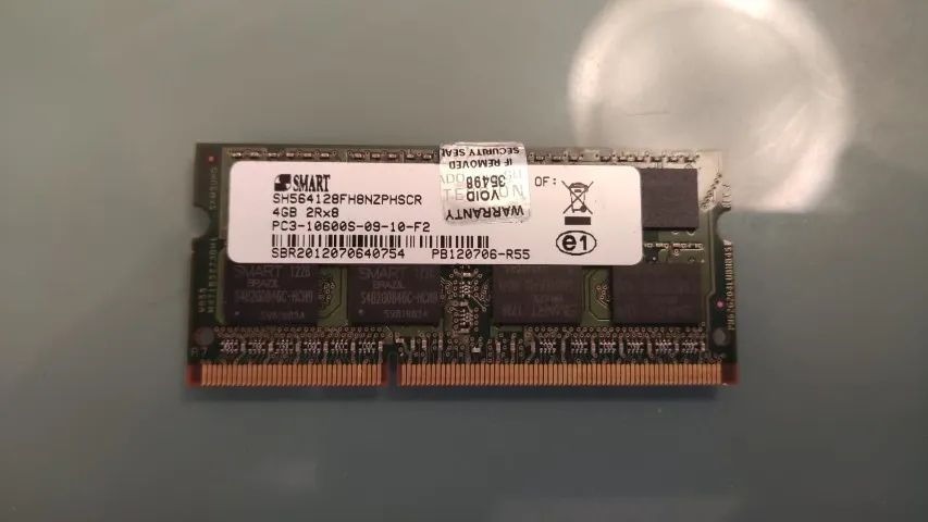 Memória 4gb DDR3 1333mhz Notebook sh564128fh8nzphscr