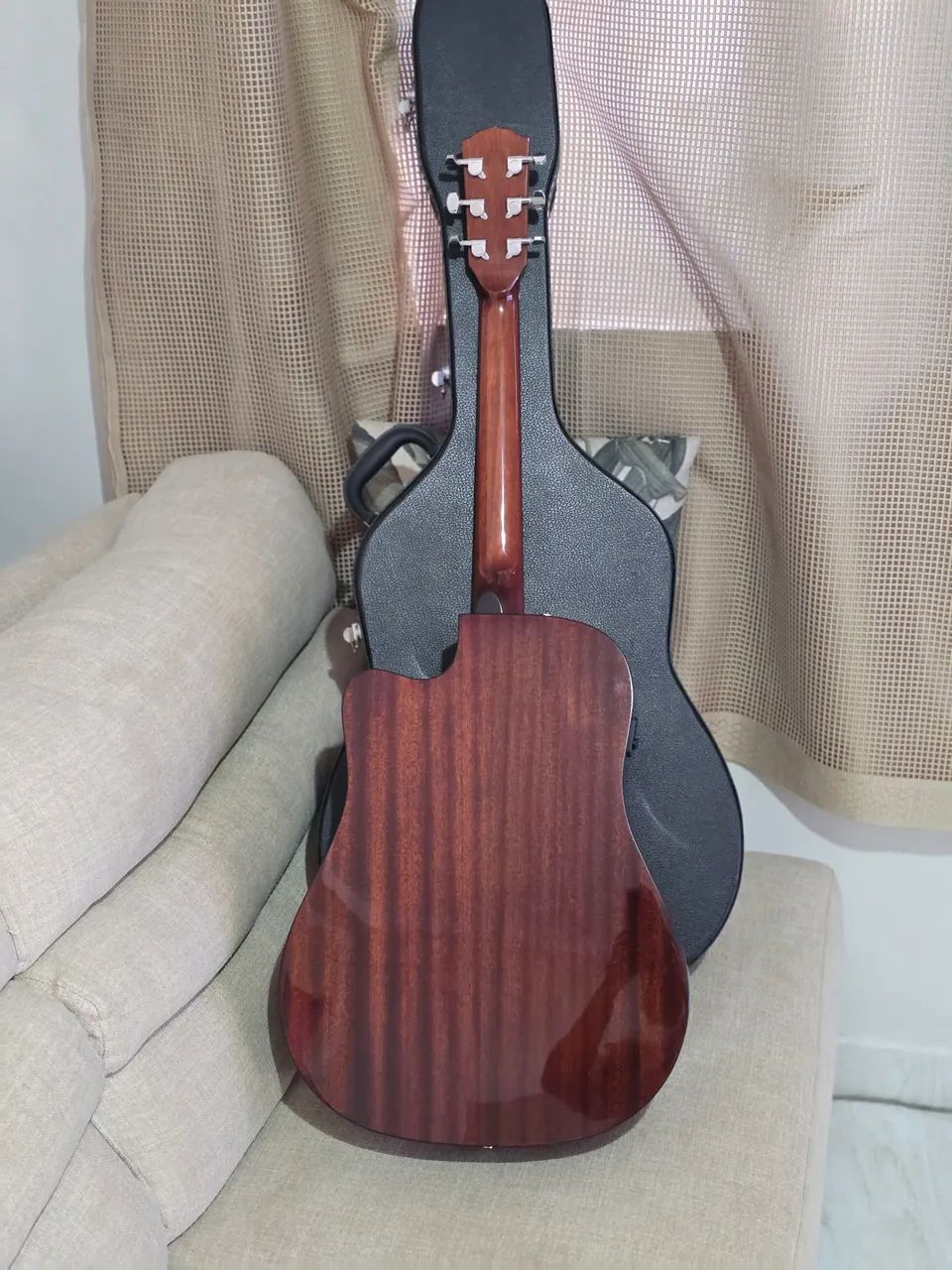 Violão Fender (CD 140 SCE) praticamente novo  - Foto 5