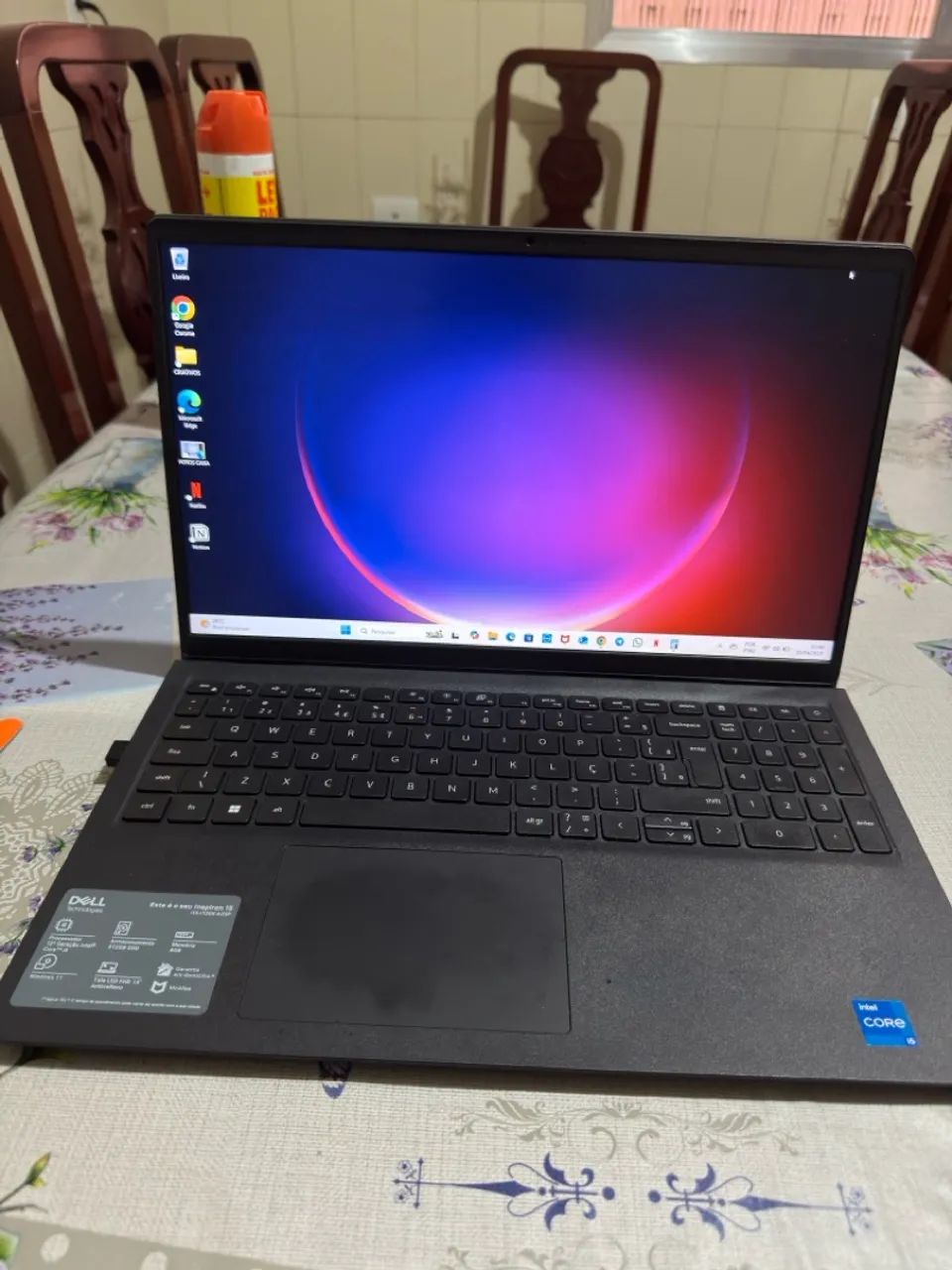 Notebook Dell inspirion 15 Novo com nota fiscal   - Foto 5