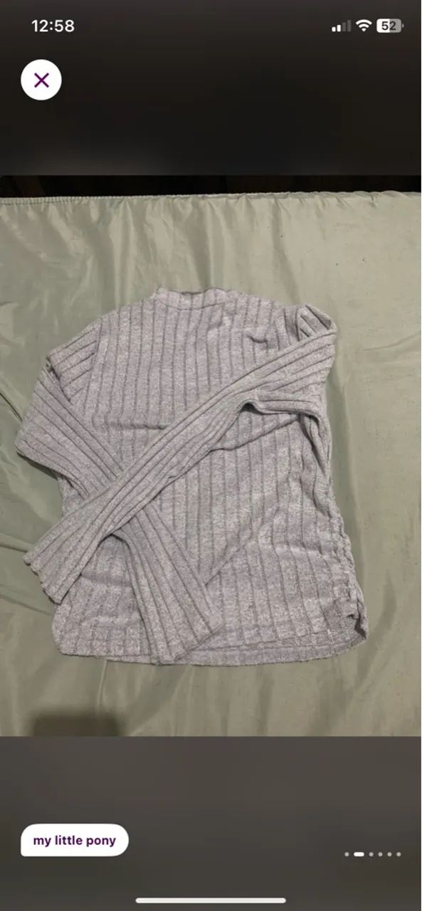 combo de roupas!Conjunto de Cropped e Saia Branca em Renda - Foto 3