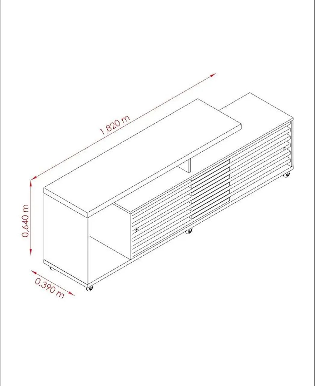 Promoção Rack Retrô 55" - 18/10 - Foto 2
