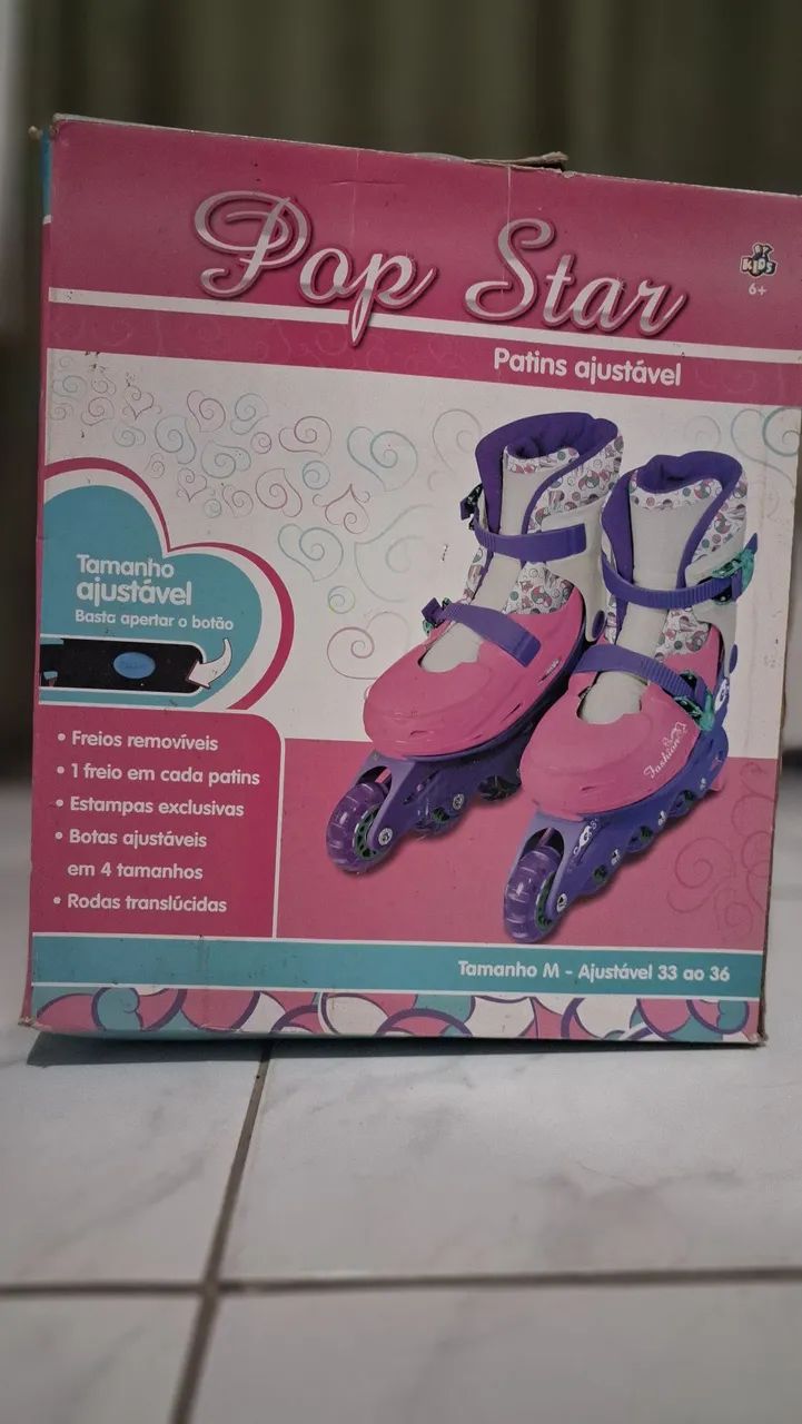 Patins Infantil ajustável  - Foto 3
