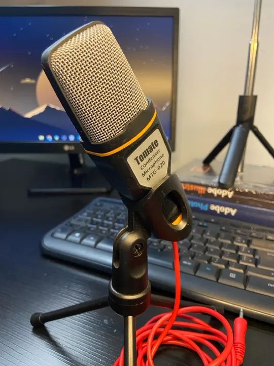 Oportunidade! Kit Completo de Gravação com Tripé