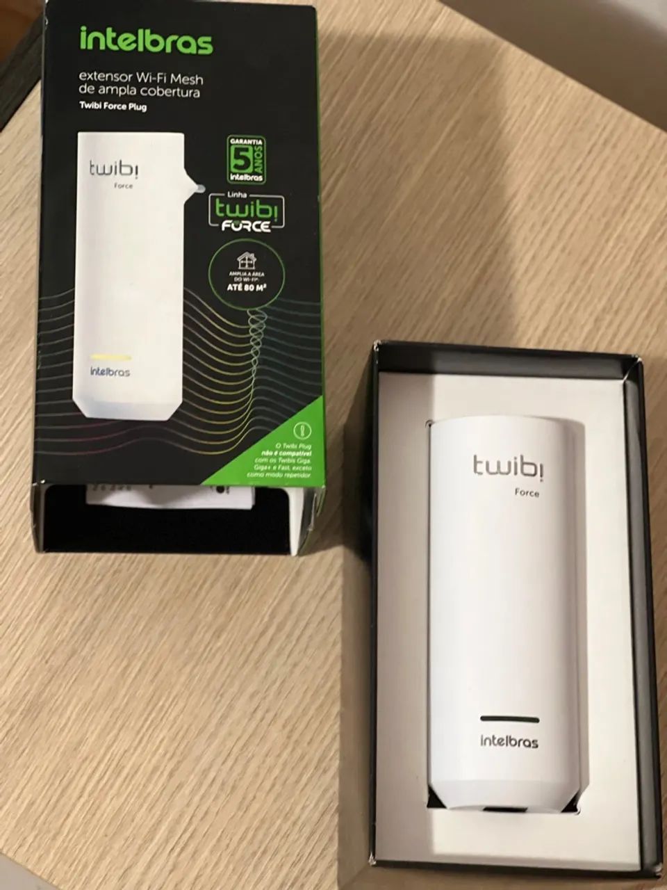 Extensor Wi-Fi Mesh Intelbras Twibi Force Plug65049956043523121