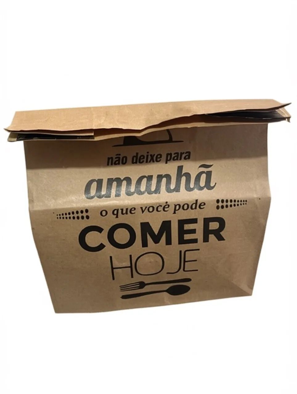 Saco Kraft Estamp. Delivery 25x15x29Cm 50 unidades - Foto 5