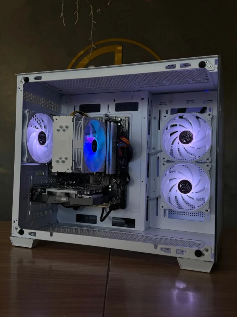 PC Gamer Ryzen 5 5500 + RTX 3050 6GB - Loja Física - Garantia - Até 18x - Olx Pay - Foto 2