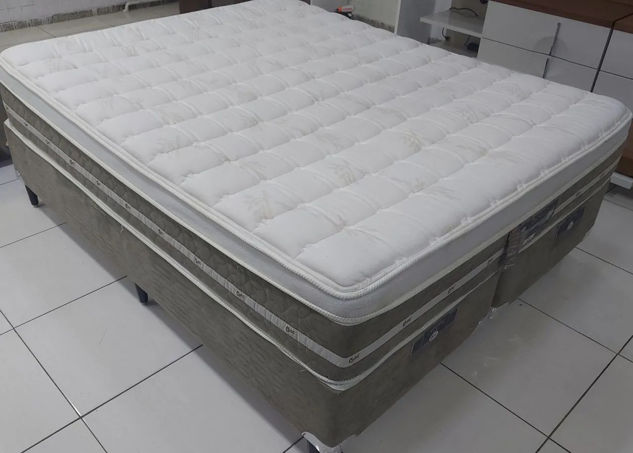 Cama Queen Size, Castor - ENTREGA GRÁTIS - Foto 3