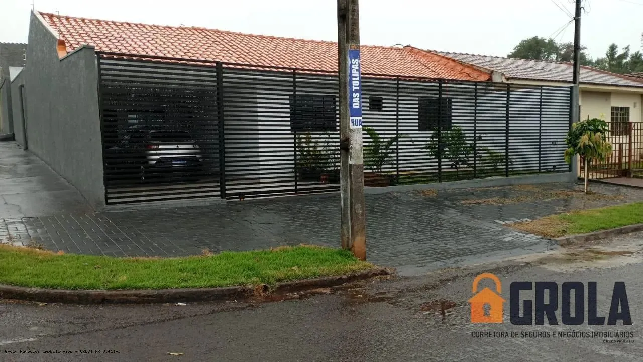 Casa para Venda em Campo Mourão, Jardim Santa Nilce II, 3 dormitórios, 1 suíte, 2 banheiro