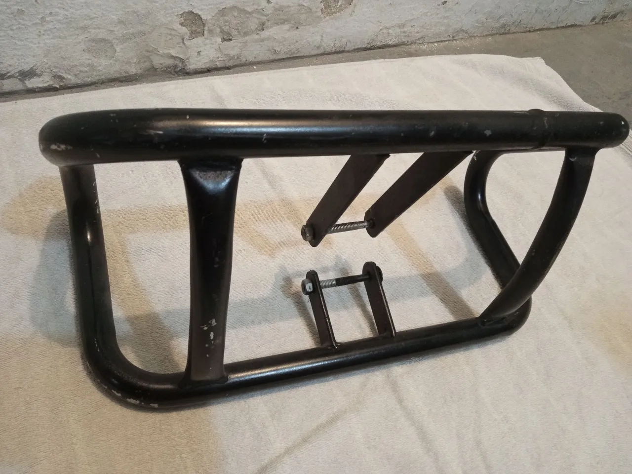 Protetor de Motor/Carenagem para Moto - Preto