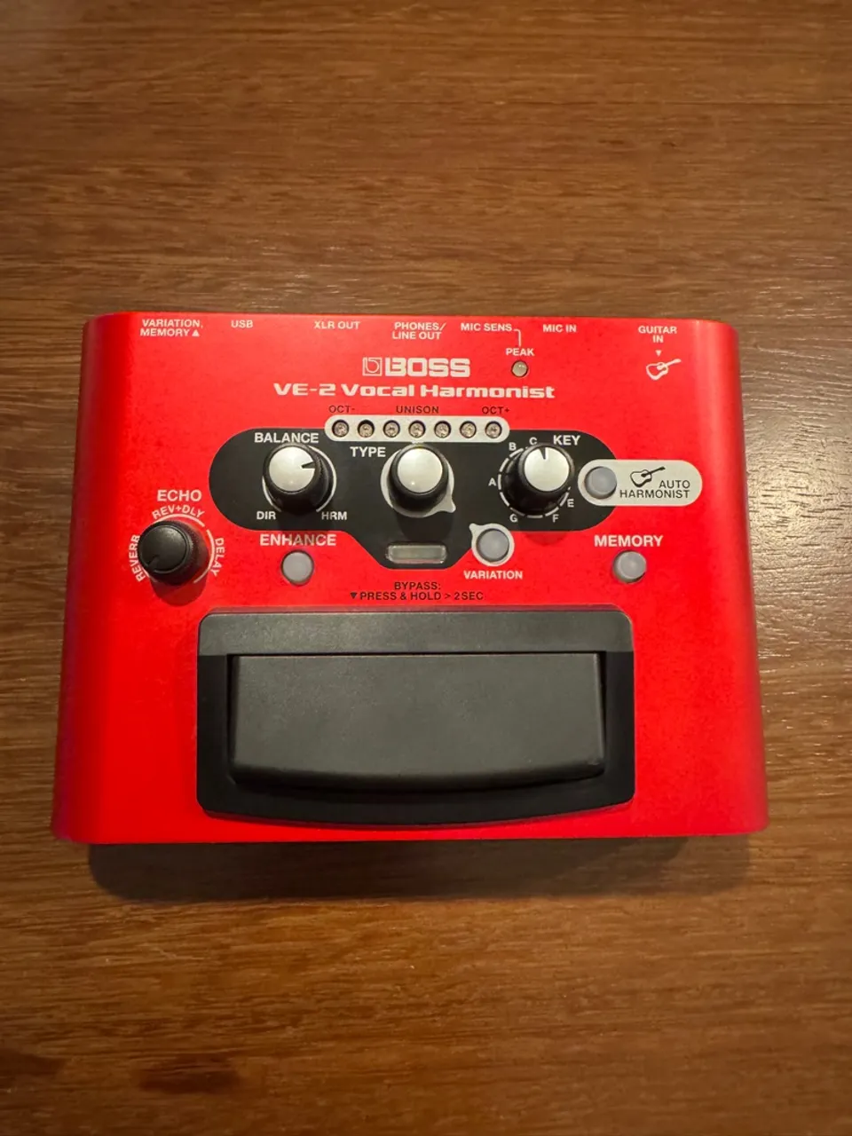 Boss VE-2 Vocal Harmonist